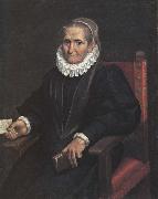 Sofonisba Anguissola Self-Portrait as an Old Woman oil